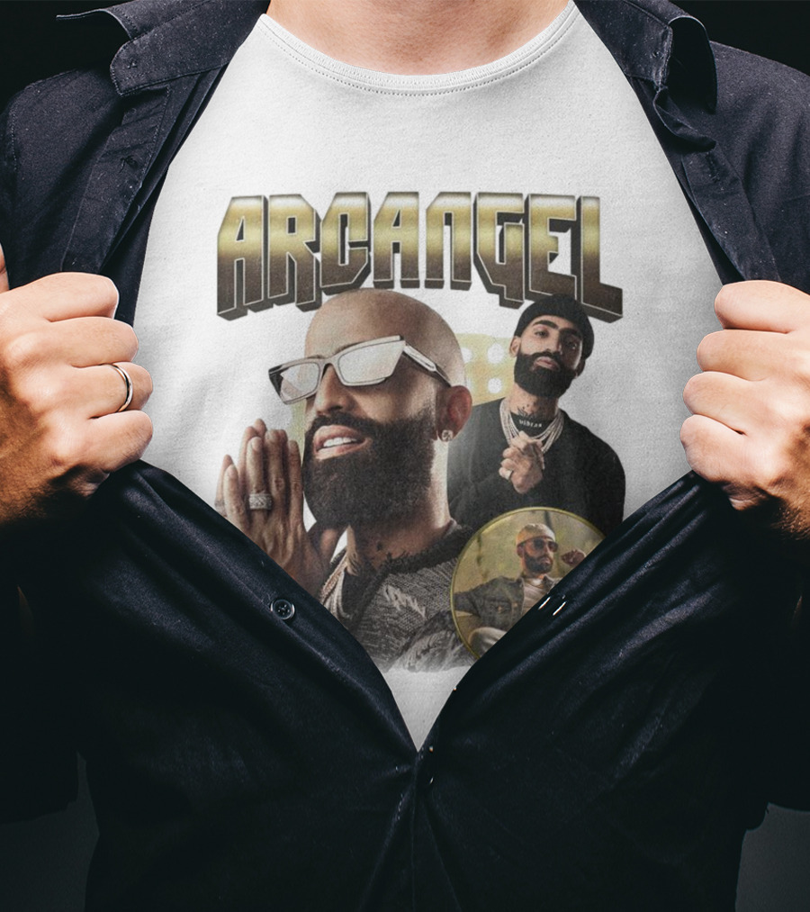 Arcangel Rapper Vintage Style Collage T-Shirt