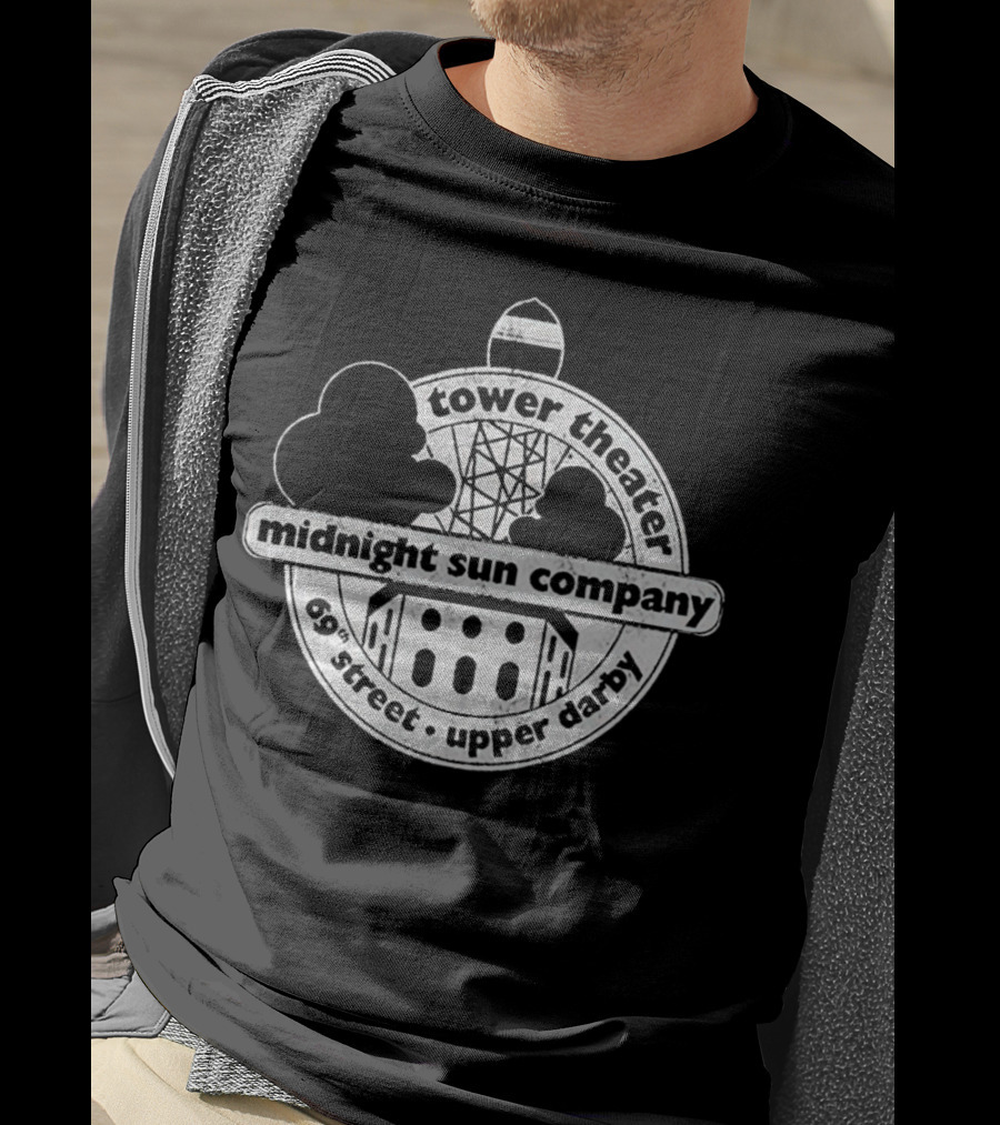 Rory Gallagher Midnight Sun Company Tower Theater 69th Street Upper Darby T-Shirt