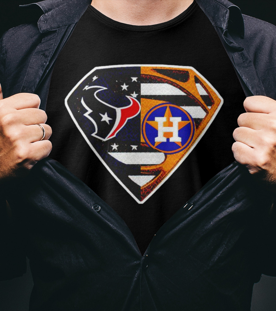 Super Houston Texans Houston Astros T-Shirt