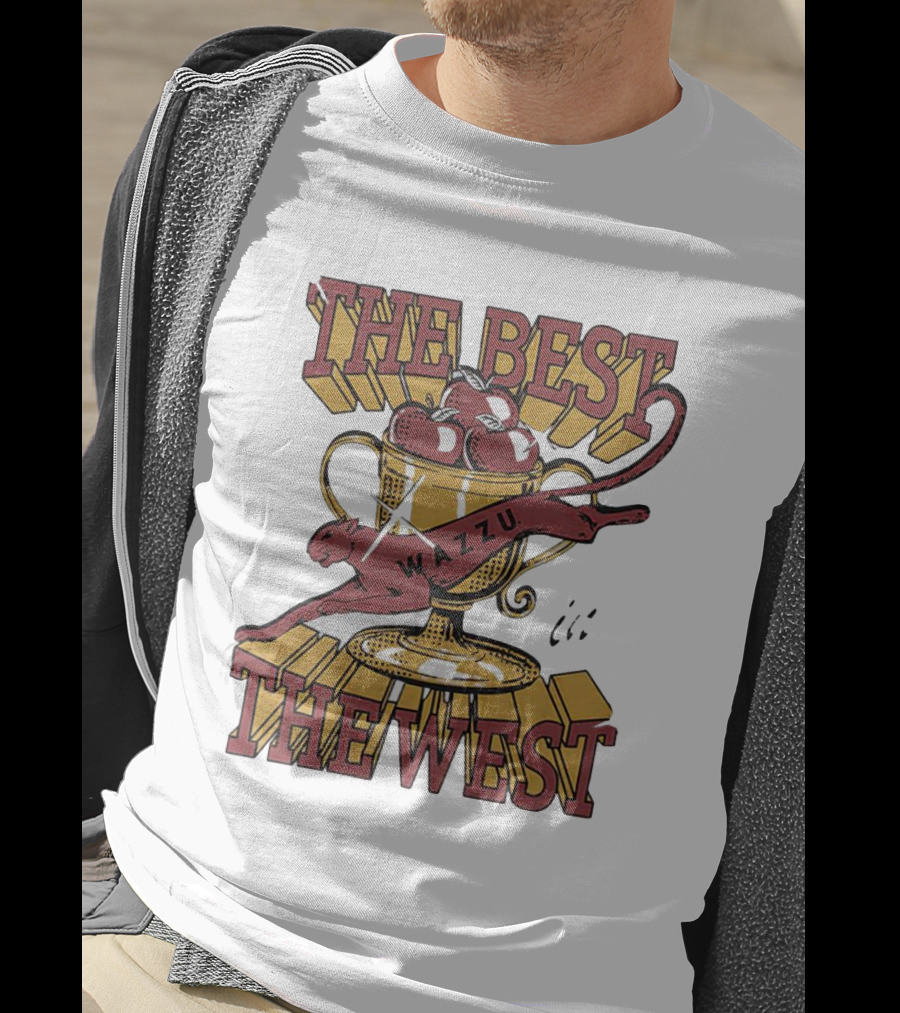 Wazzu The Best In The West Trophy Panther T-Shirt