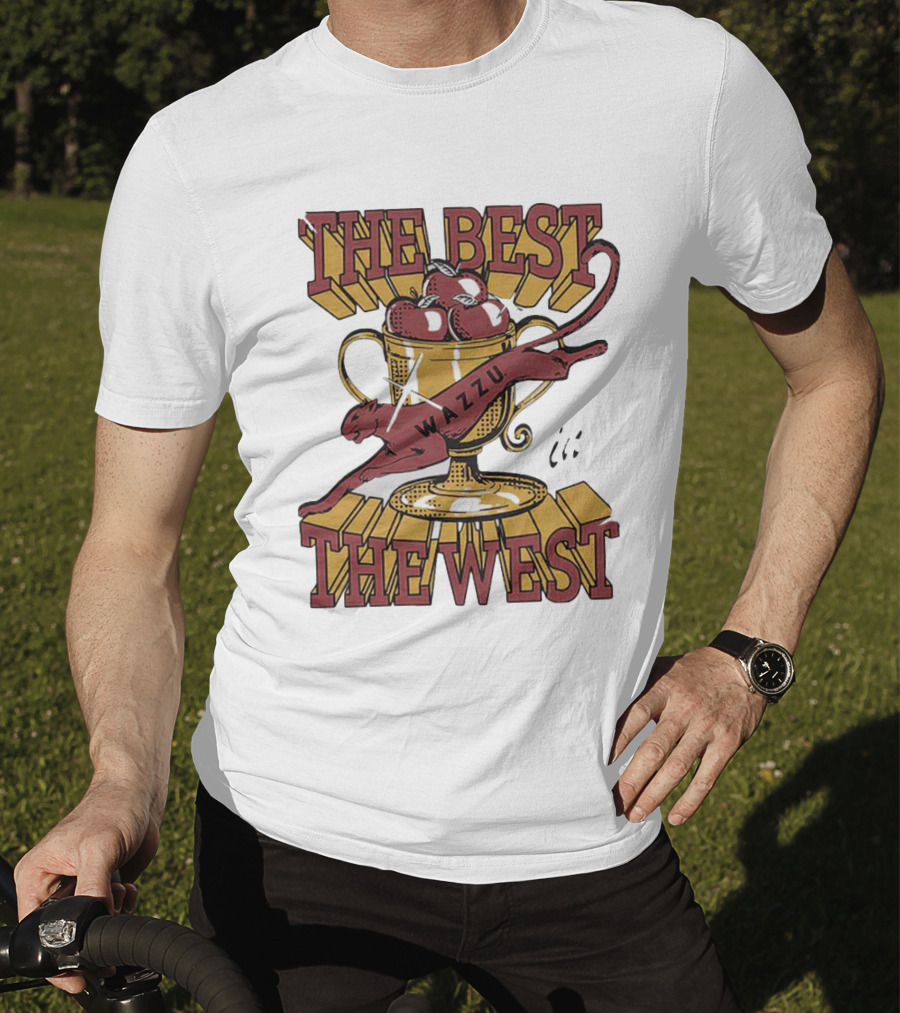 Wazzu The Best In The West Trophy Panther T-Shirt