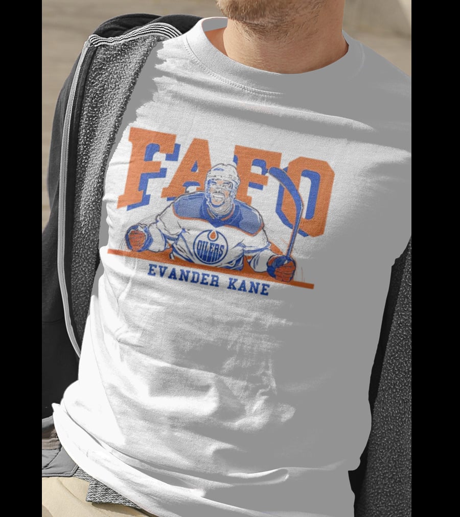 Evander Kane FAFO Edmonton Oilers T-Shirt