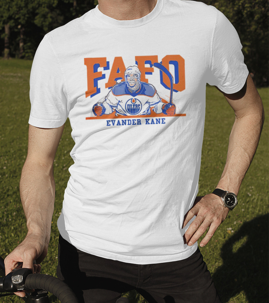 Evander Kane FAFO Edmonton Oilers T-Shirt