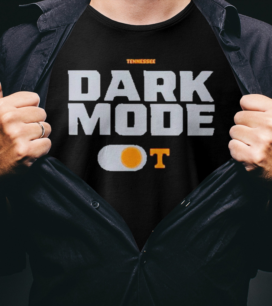 Tennessee Volunteers Dark Mode T With Switch T-Shirt