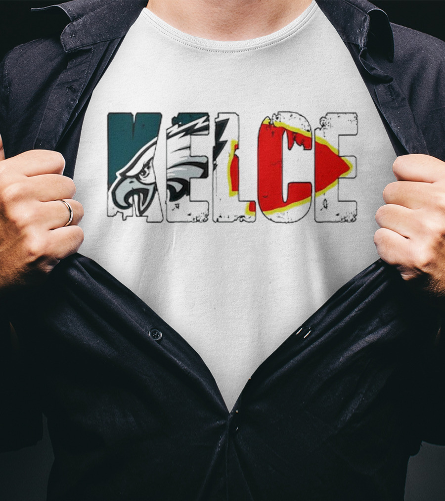 Kelce Philadelphia Eagles Kansas City Chiefs T-Shirt