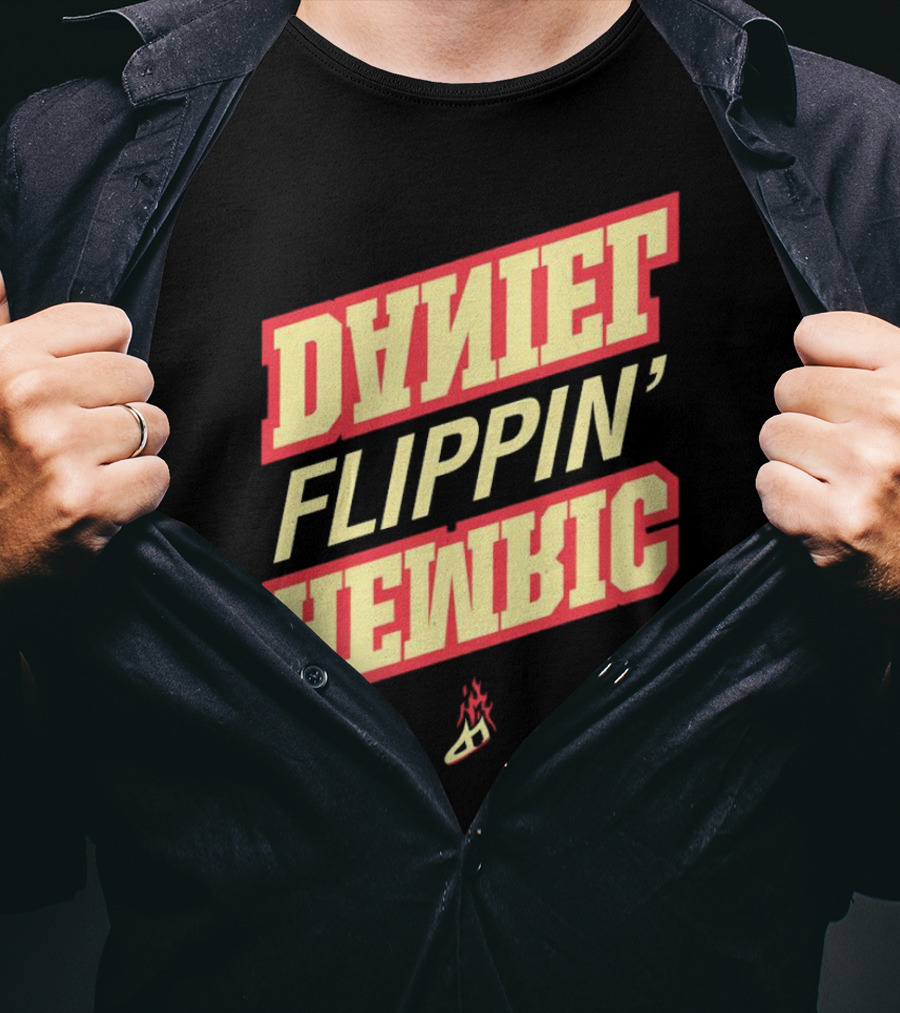 Daniel Hemric Flippin' Hemric Racing Flame T-Shirt