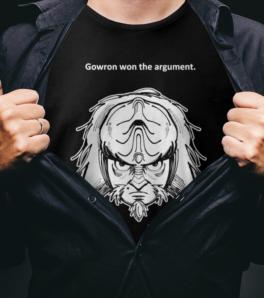 Gowron Won The Argument Star Trek Klingon Warrior T-Shirt