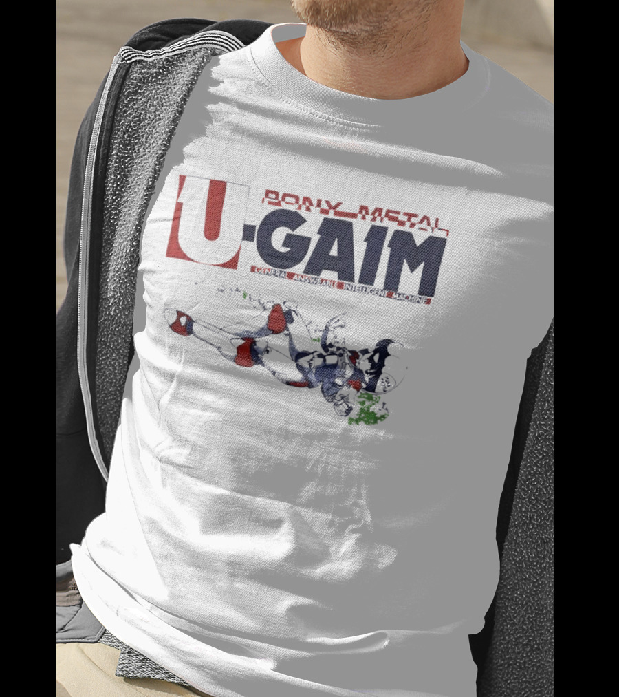 Pony Metal U-Gaim Robot Anime T-Shirt