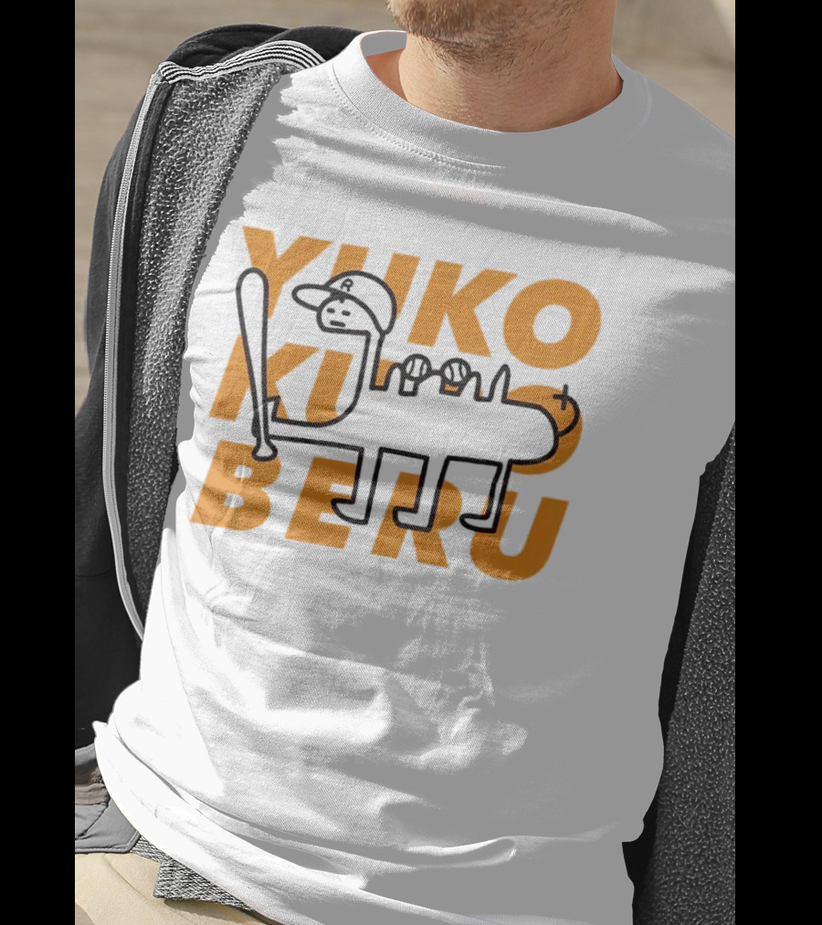 Yuko Kuro Beru Baseball Creature T-Shirt