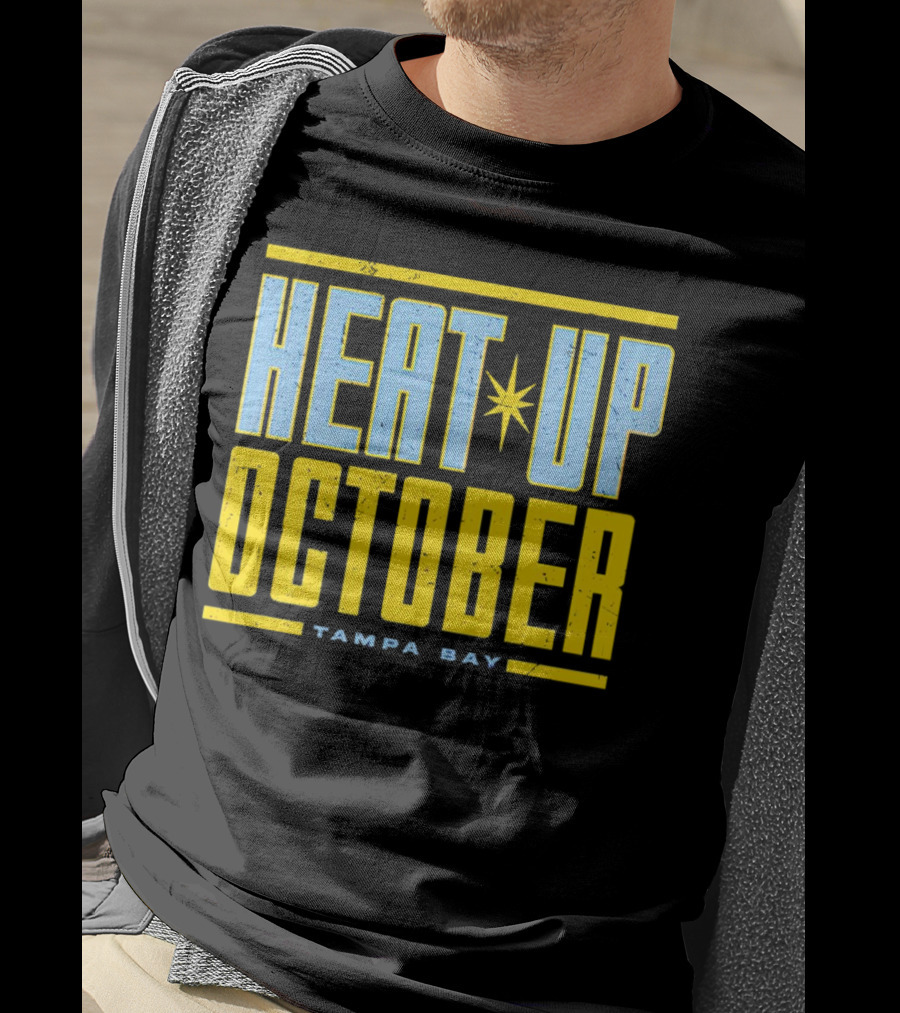 Tampa Bay Heat Up October Rays T-Shirt