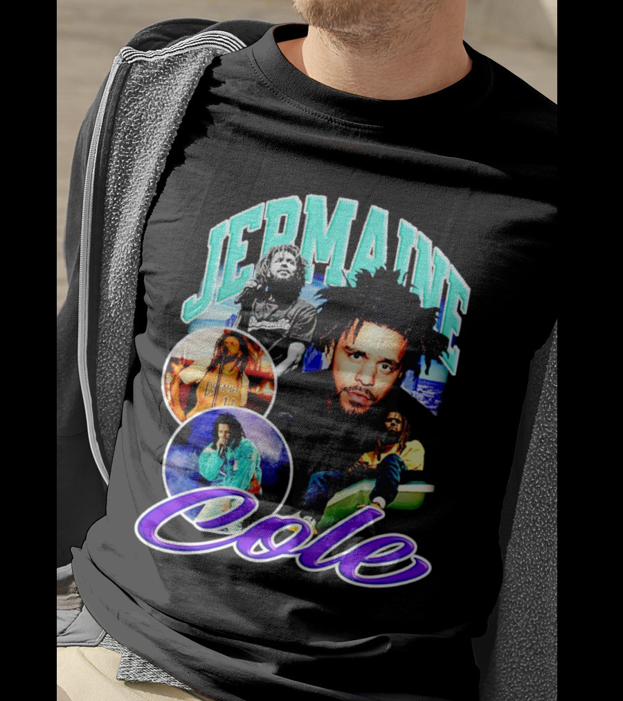 Jermaine Cole Vintage Collage T-Shirt