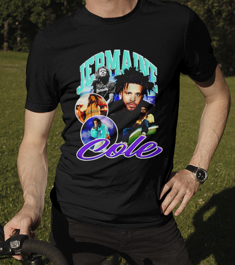Jermaine Cole Vintage Collage T-Shirt