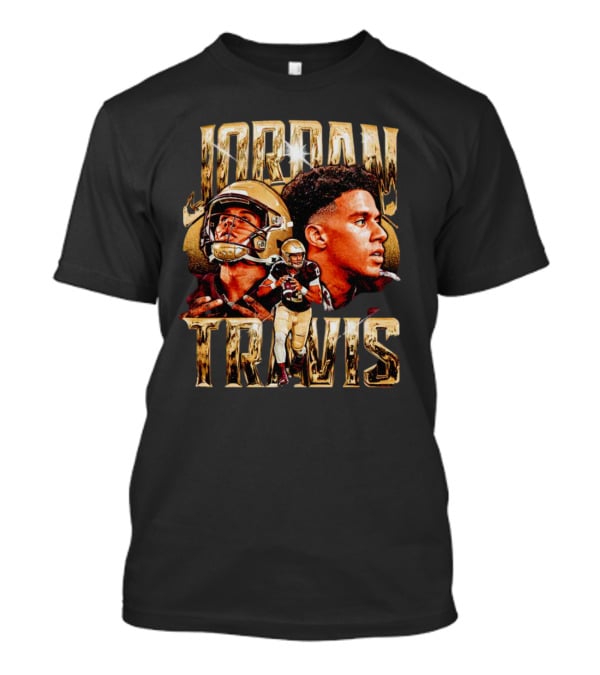 Jordan Travis Vintage College Football Player T-Shirt