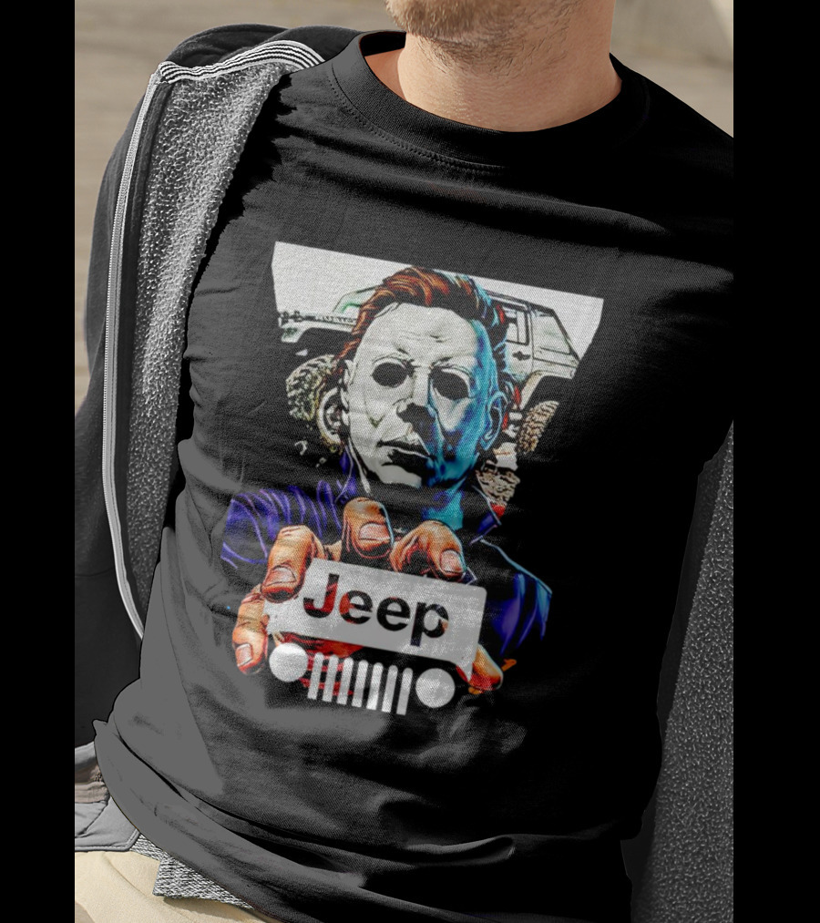 Michael Myers Jeep Iconic Crossover T-Shirt
