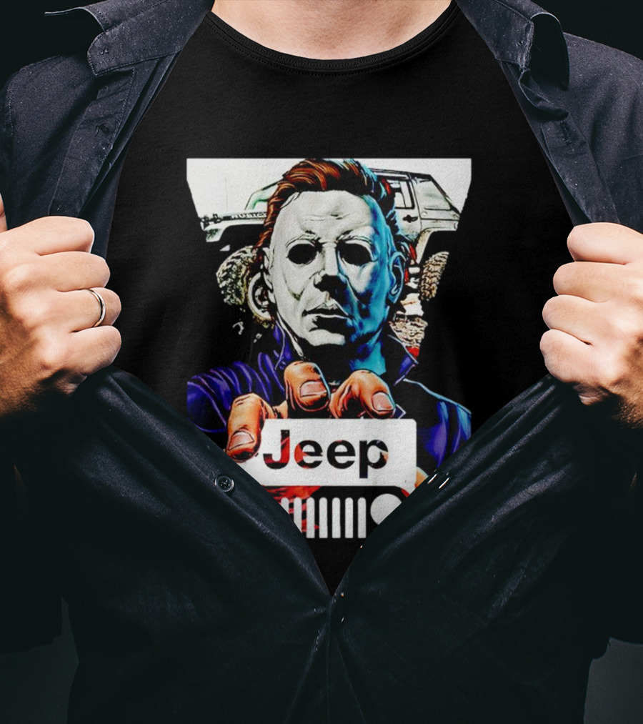 Michael Myers Jeep Iconic Crossover T-Shirt