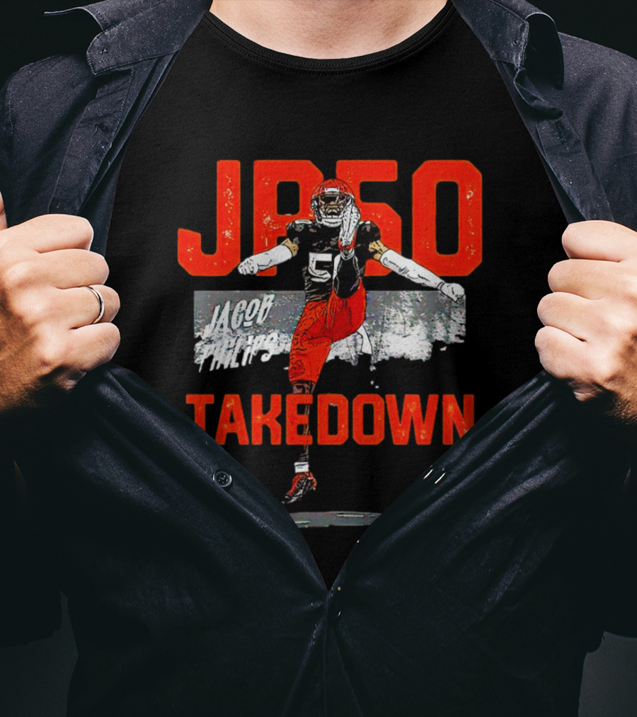 Jacob Phillips JP50 Cleveland Browns Takedown T-Shirt