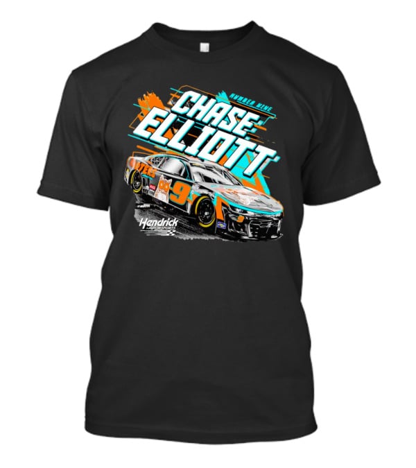 Chase Elliott Number Nine Hooters Hendrick Motorsports Racing Car T-Shirt