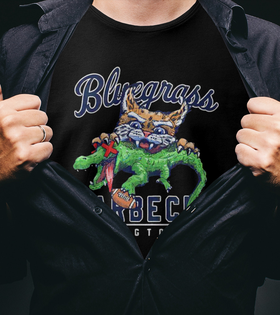 Kentucky Wildcats Bluegrass Barbecue Lexington KY Football Gator Rivalry T-Shirt