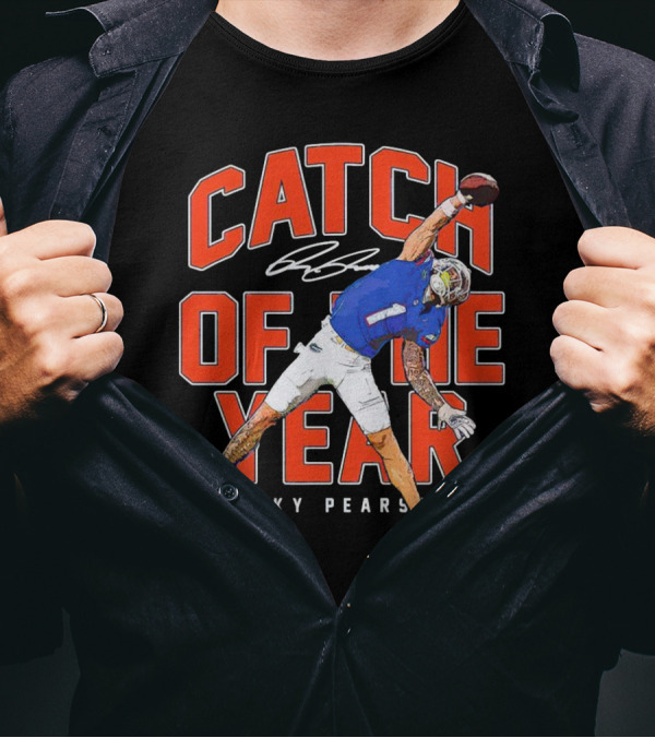 Catch Of The Year Ricky Pearsall Signature Football Moment T-Shirt