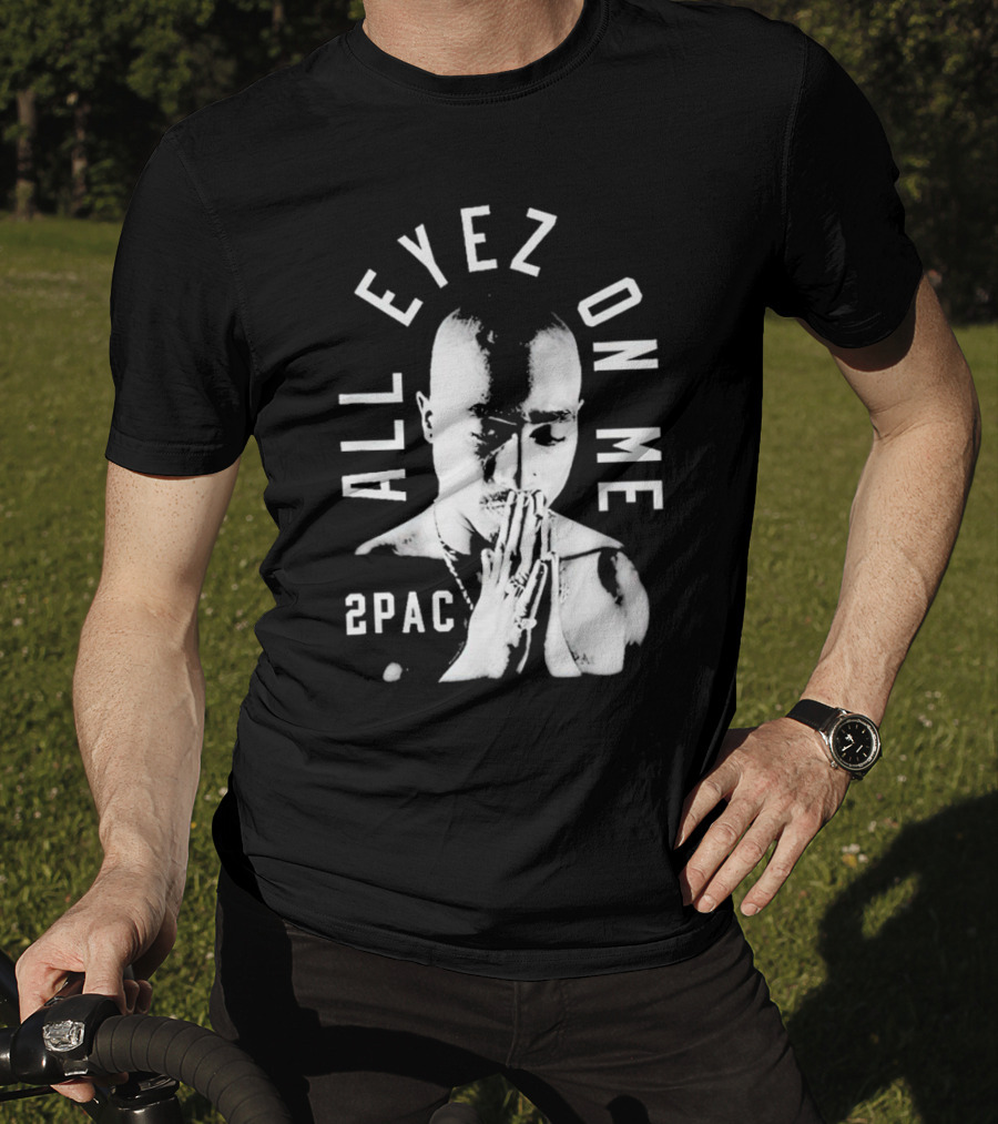 All Eyez On Me 2Pac Iconic Album Cover T-Shirt