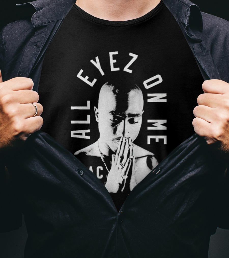 All Eyez On Me 2Pac Iconic Album Cover T-Shirt