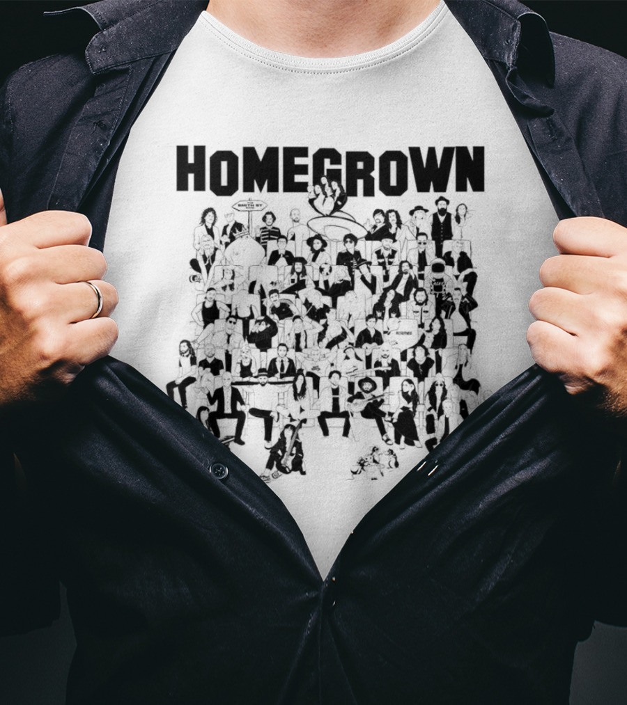 Homegrown Creative Nomad Silhouette Collage T-Shirt