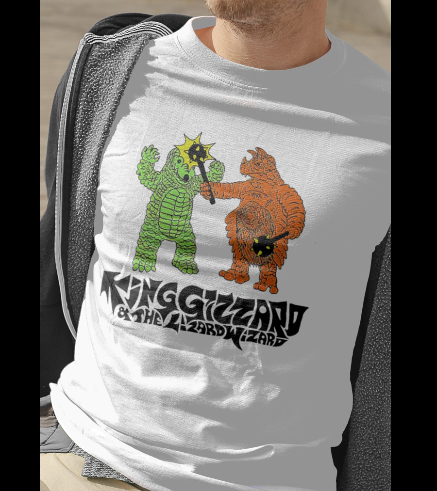 King Gizzard And The Lizard Wizard Monstrous Duel T-Shirt