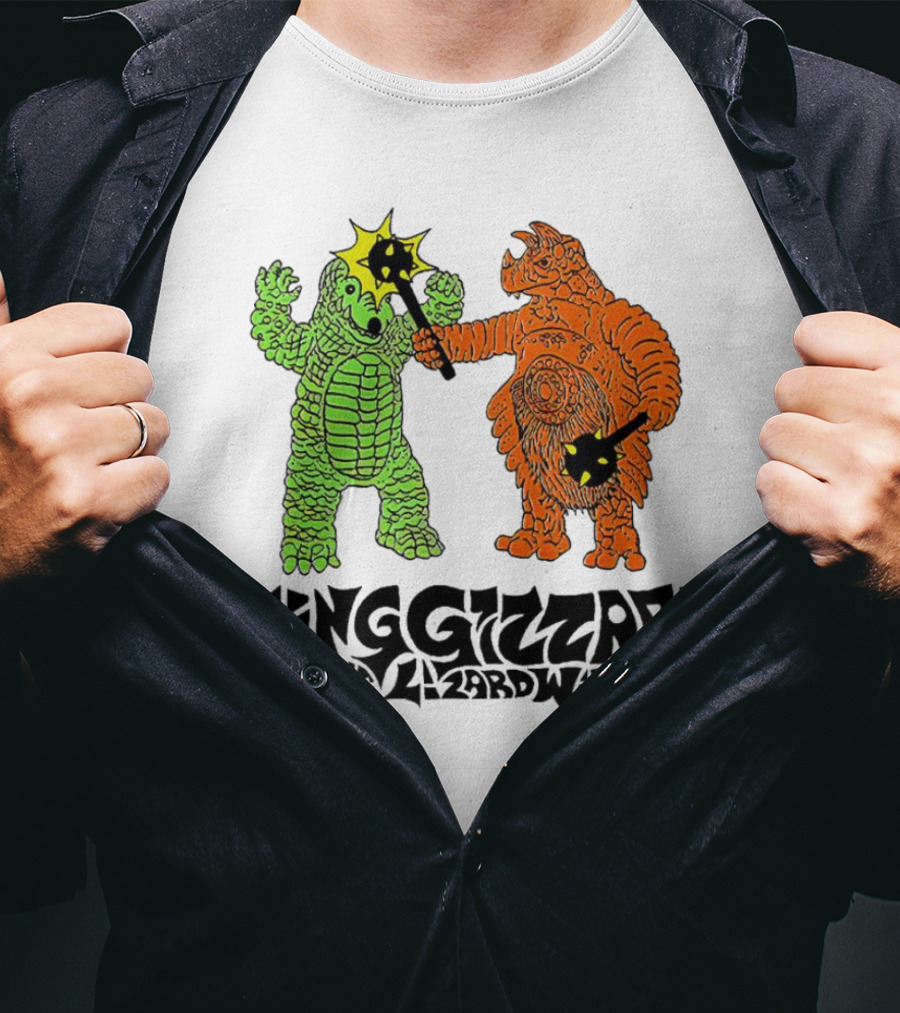 King Gizzard And The Lizard Wizard Monstrous Duel T-Shirt