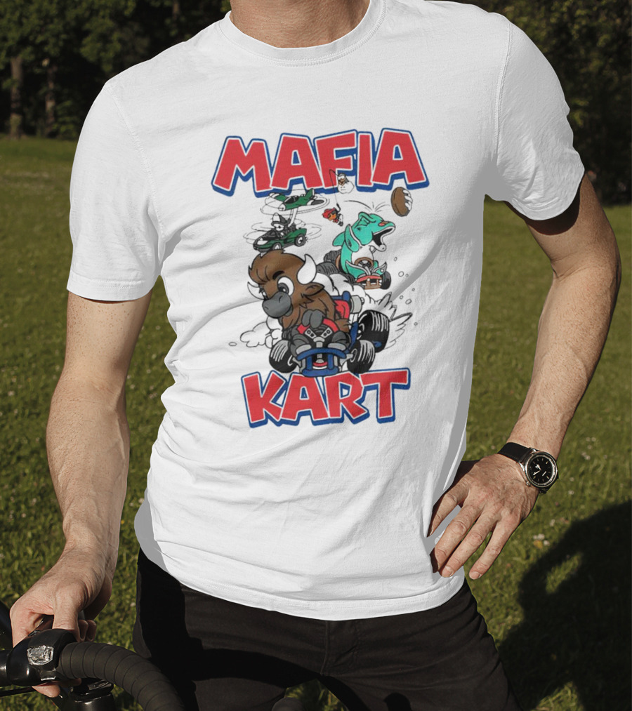 MAFIA KART Racing Animals In Action T-Shirt