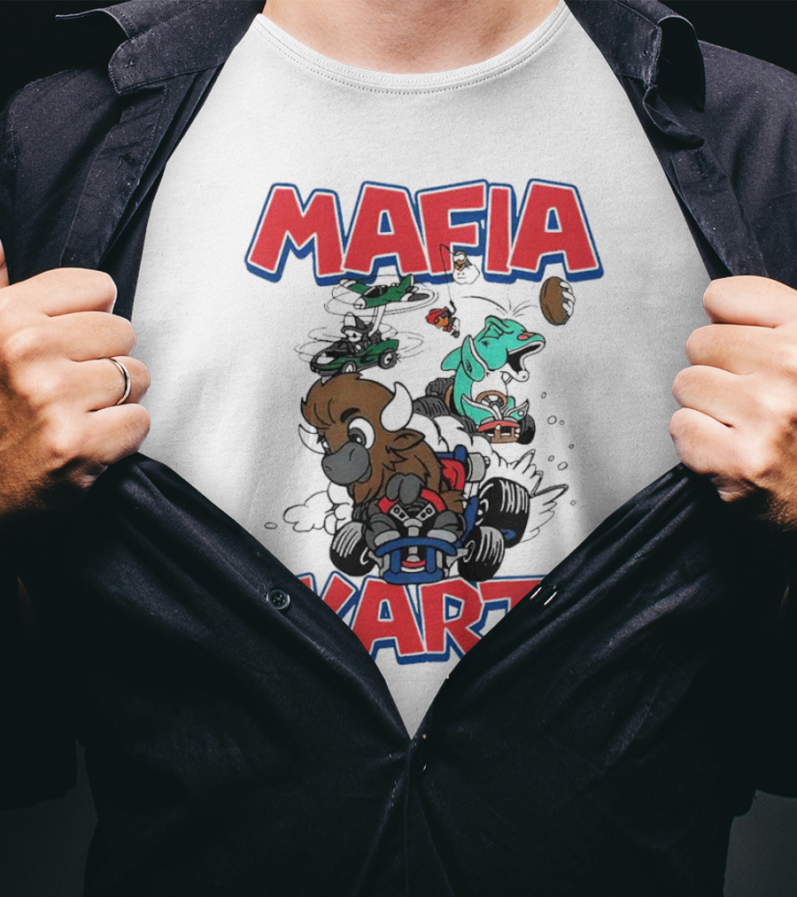 MAFIA KART Racing Animals In Action T-Shirt