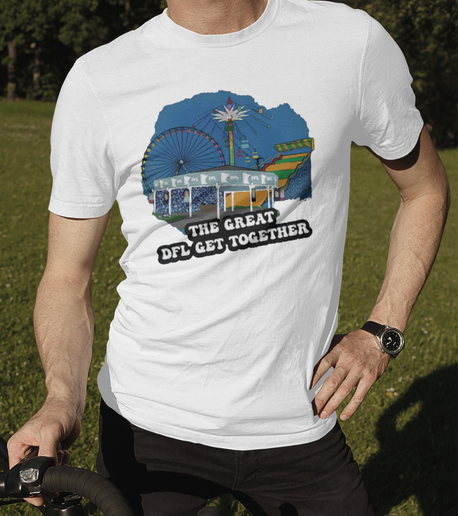 The Great DFL Get Together Ferris Wheel Carnival Scene T-Shirt
