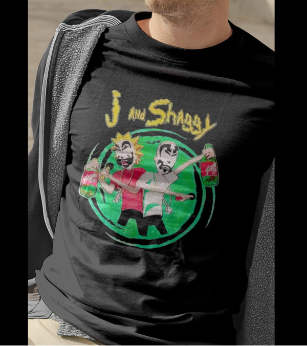 J And Shaggy Insane Clown Posse Rick And Morty Crossover Image T-Shirt