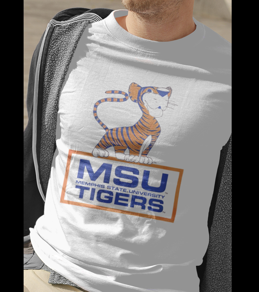 MSU Tigers Memphis State University Tiger T-Shirt