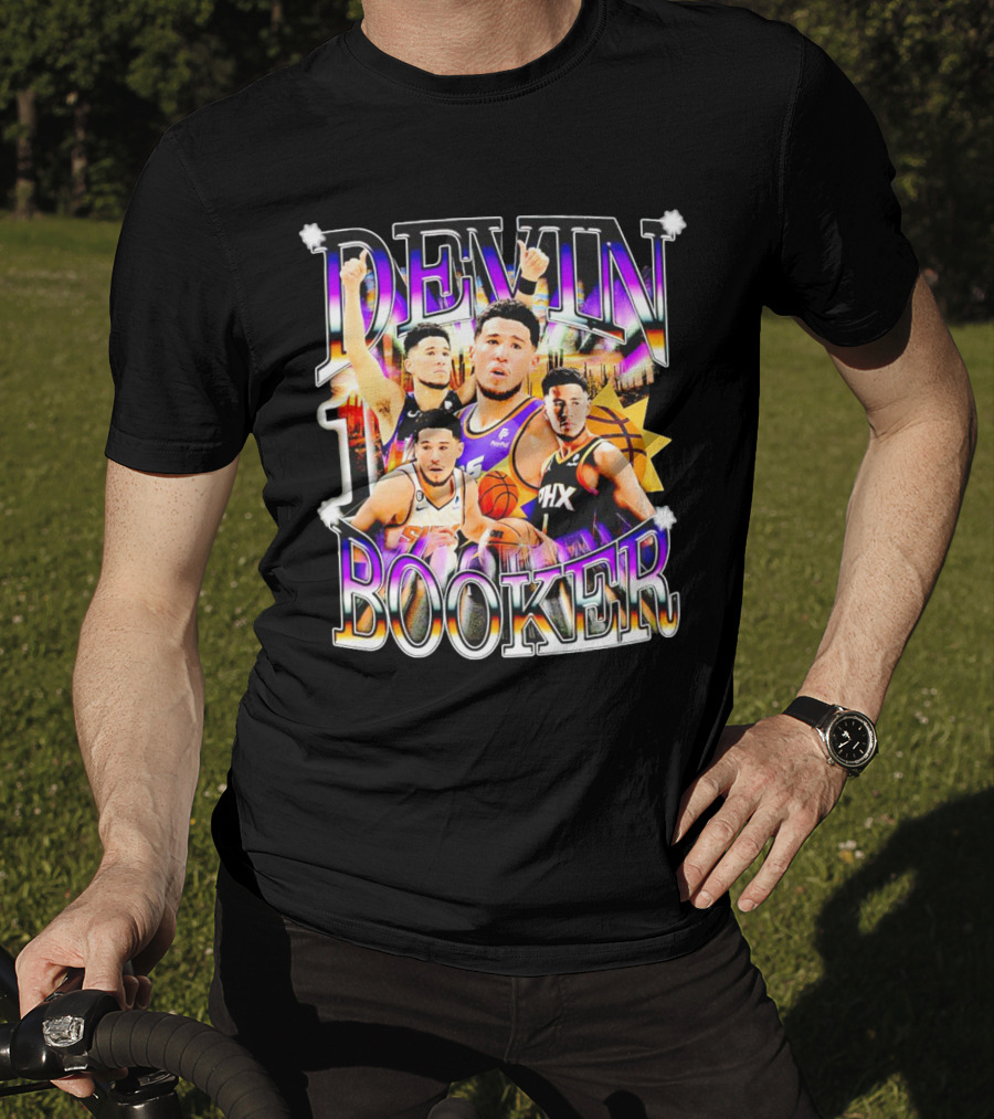 Devin Booker Phoenix Suns Vintage Desert Basketball T-Shirt