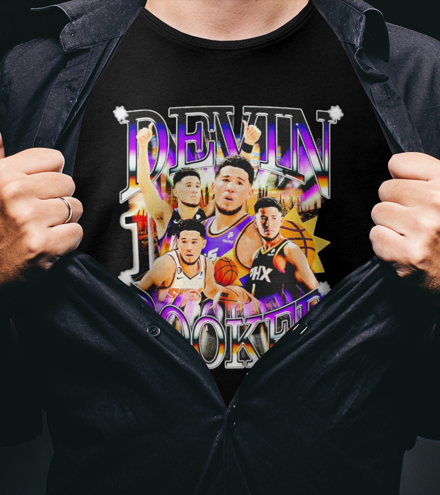 Devin Booker Phoenix Suns Vintage Desert Basketball T-Shirt