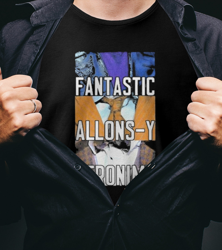 Doctor Who Fantastic Allons-Y Geronimo T-Shirt