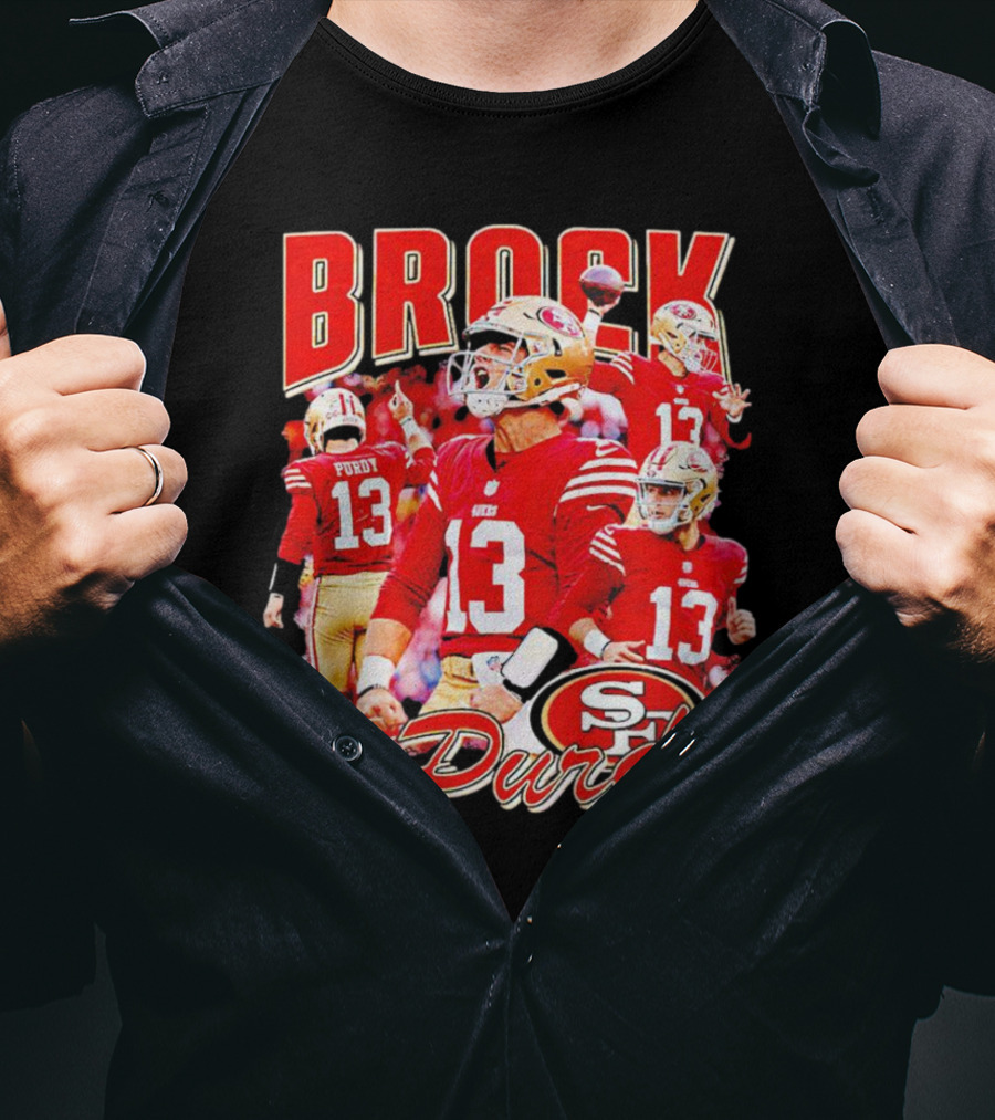 Brocky Purdy San Francisco 49ers Number 13 Signature SP T-Shirt