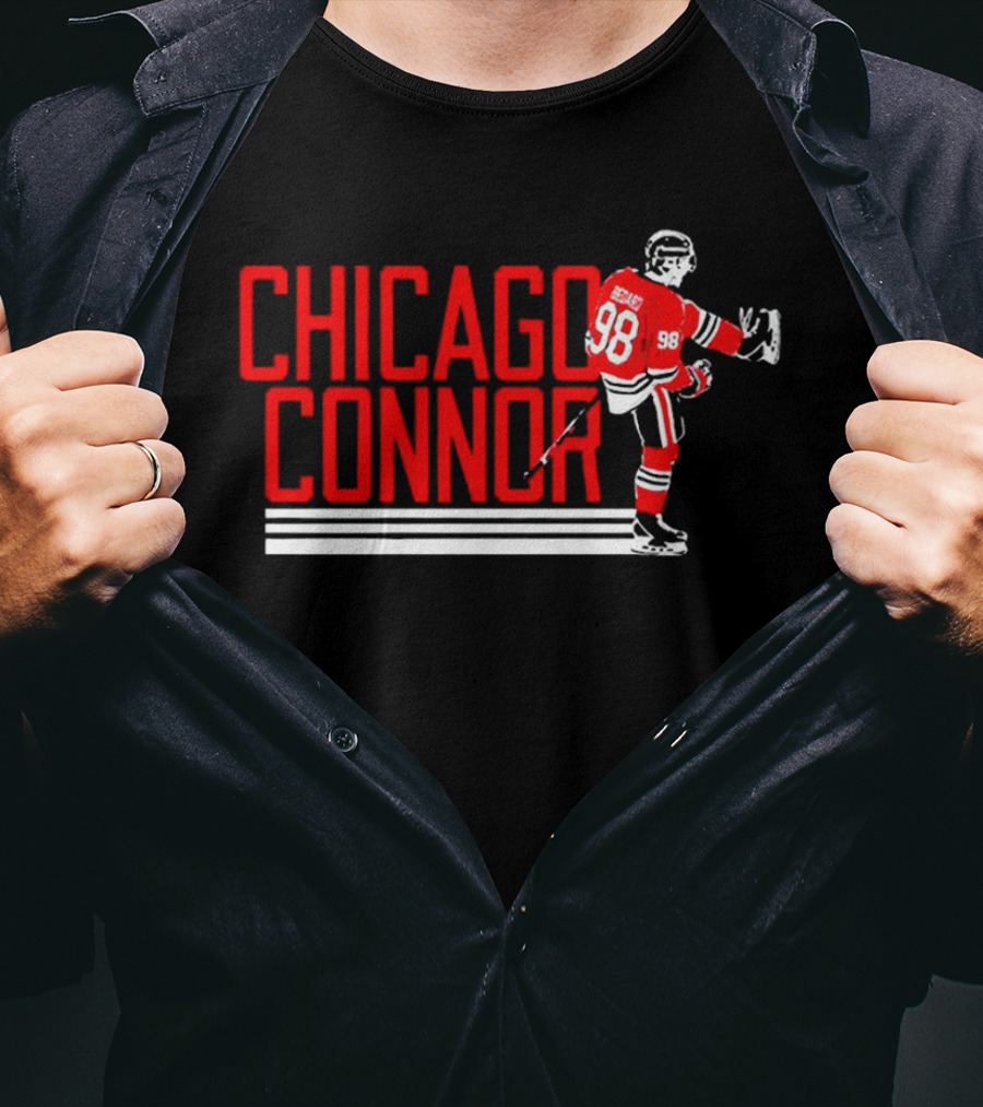 Connor Bedard Chicago Blackhawks Chicago Connor T-Shirt