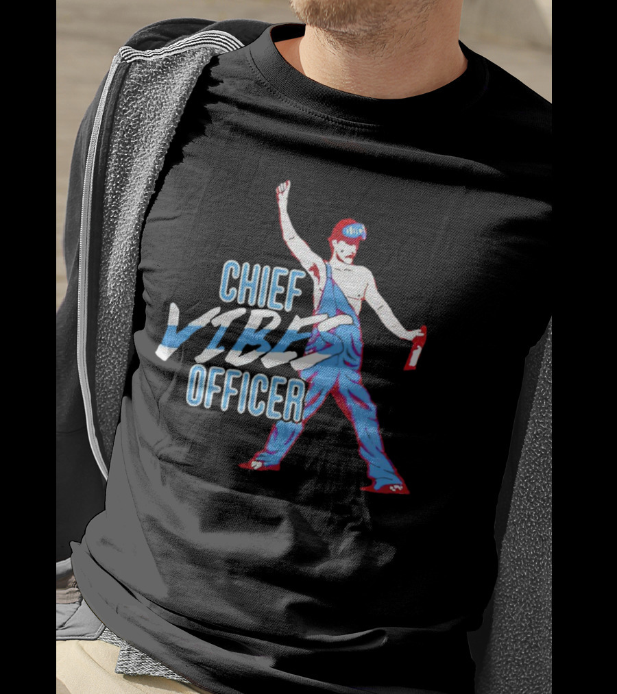 Chief Vibes Officer Garrett Stubbs Philadelphia Phillies Liberty Bell T-Shirt