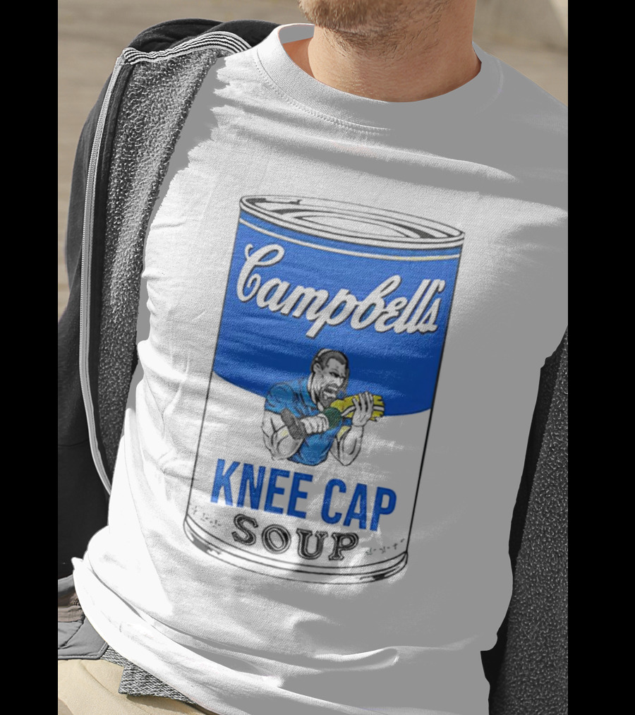 Campbell's Knee Cap Soup Dan Campbell Football Motivational T-Shirt