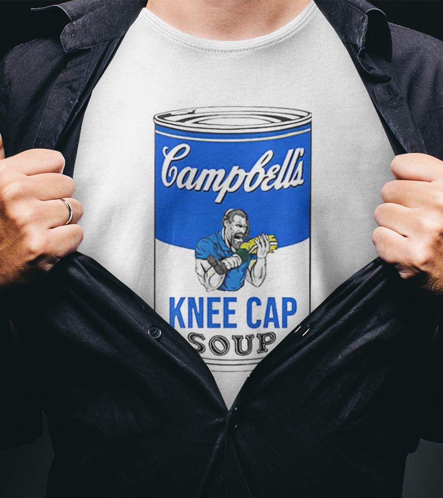 Campbell's Knee Cap Soup Dan Campbell Football Motivational T-Shirt