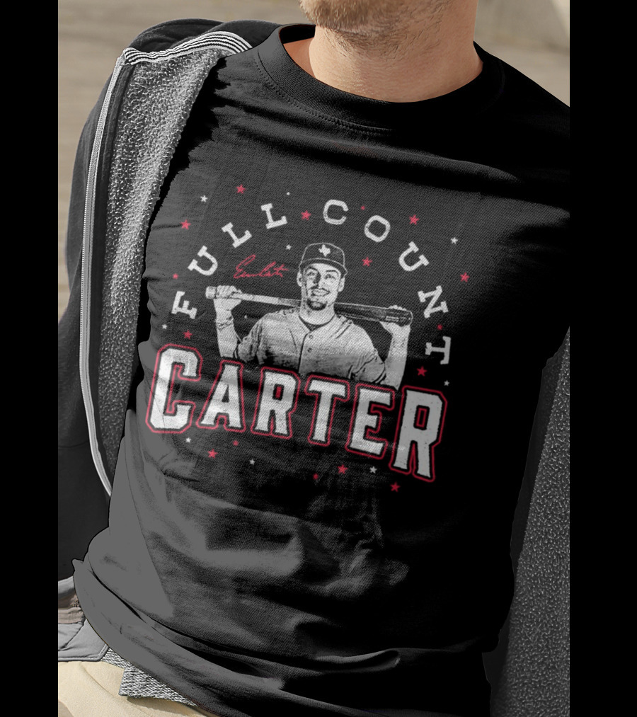 Full Count Evan Carter Texas Rangers Baseball T-Shirt