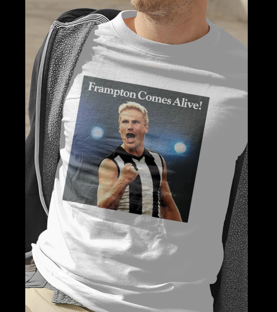 Frampton Comes Alive Collingwood Football Club Tribute Player T-Shirt