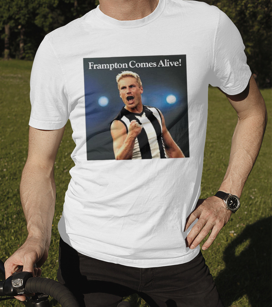 Frampton Comes Alive Collingwood Football Club Tribute Player T-Shirt
