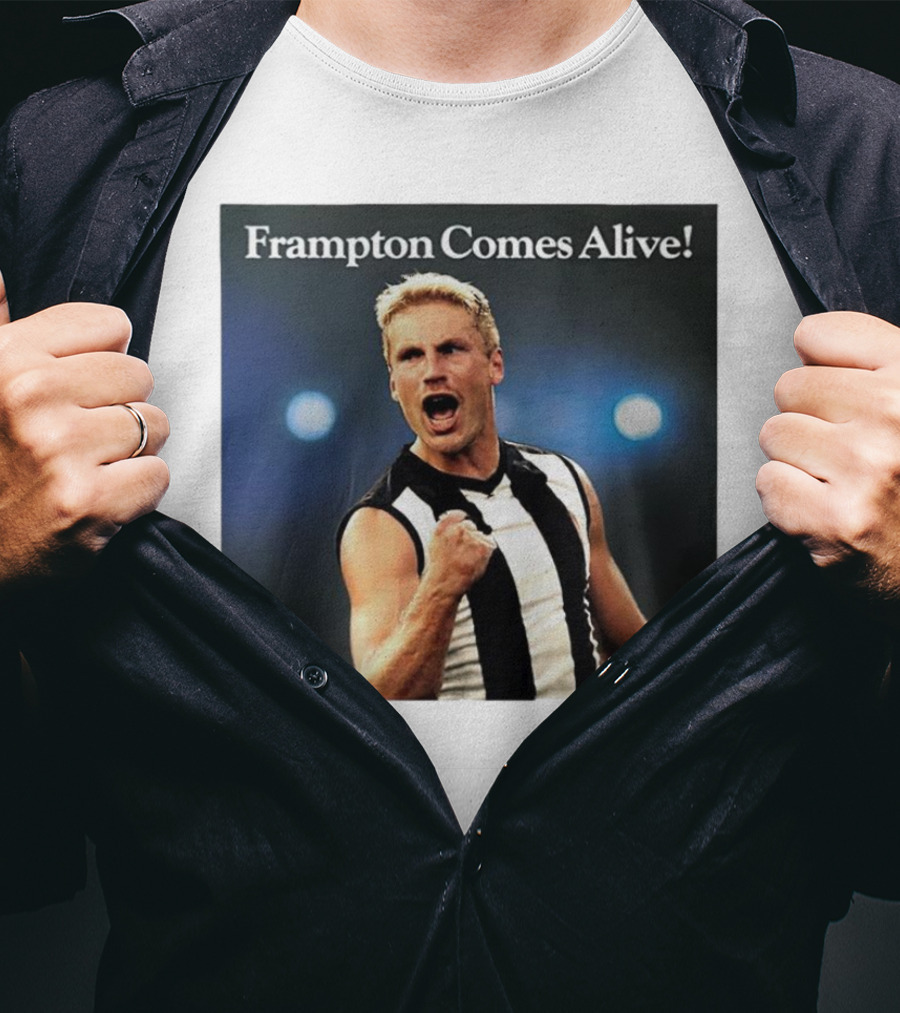 Frampton Comes Alive Collingwood Football Club Tribute Player T-Shirt