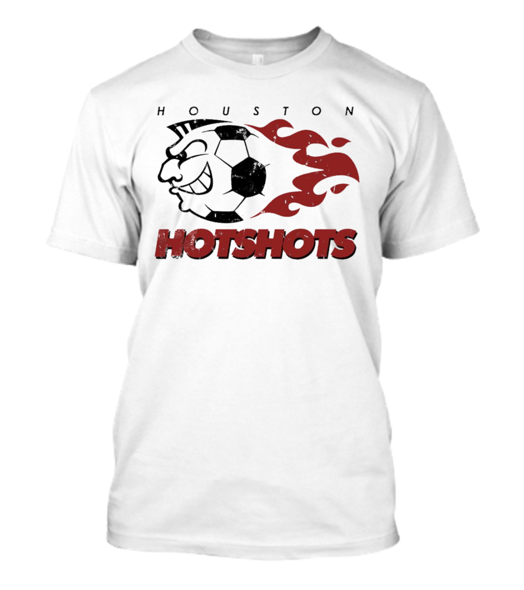 Houston Hotshots Soccer Flame T-Shirt