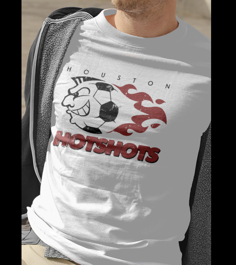 Houston Hotshots Soccer Flame T-Shirt