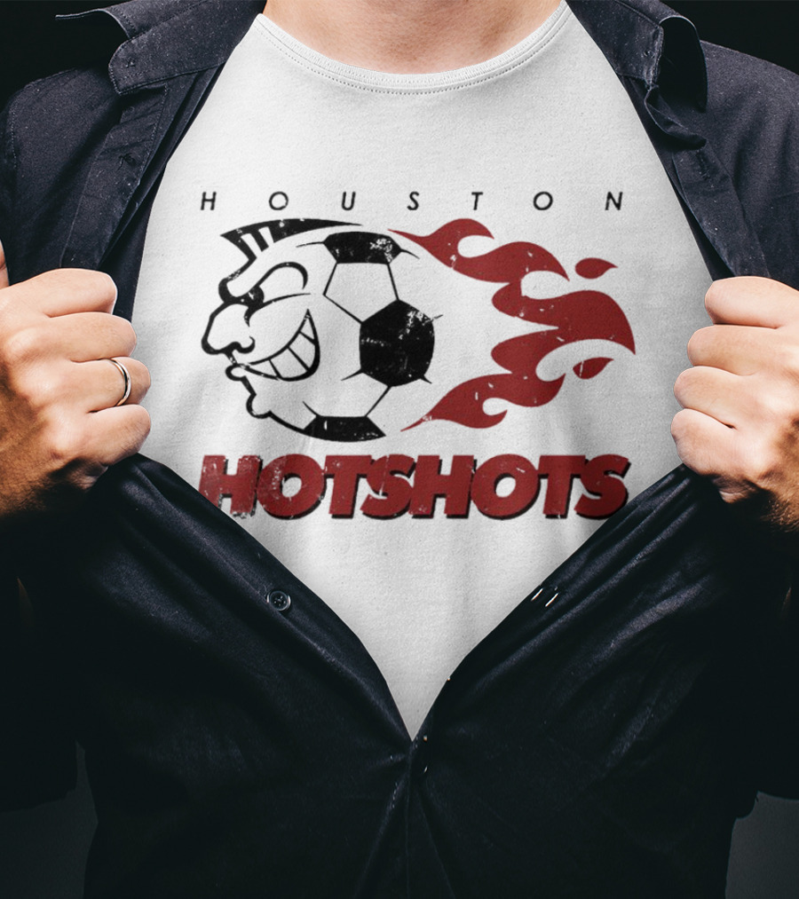 Houston Hotshots Soccer Flame T-Shirt