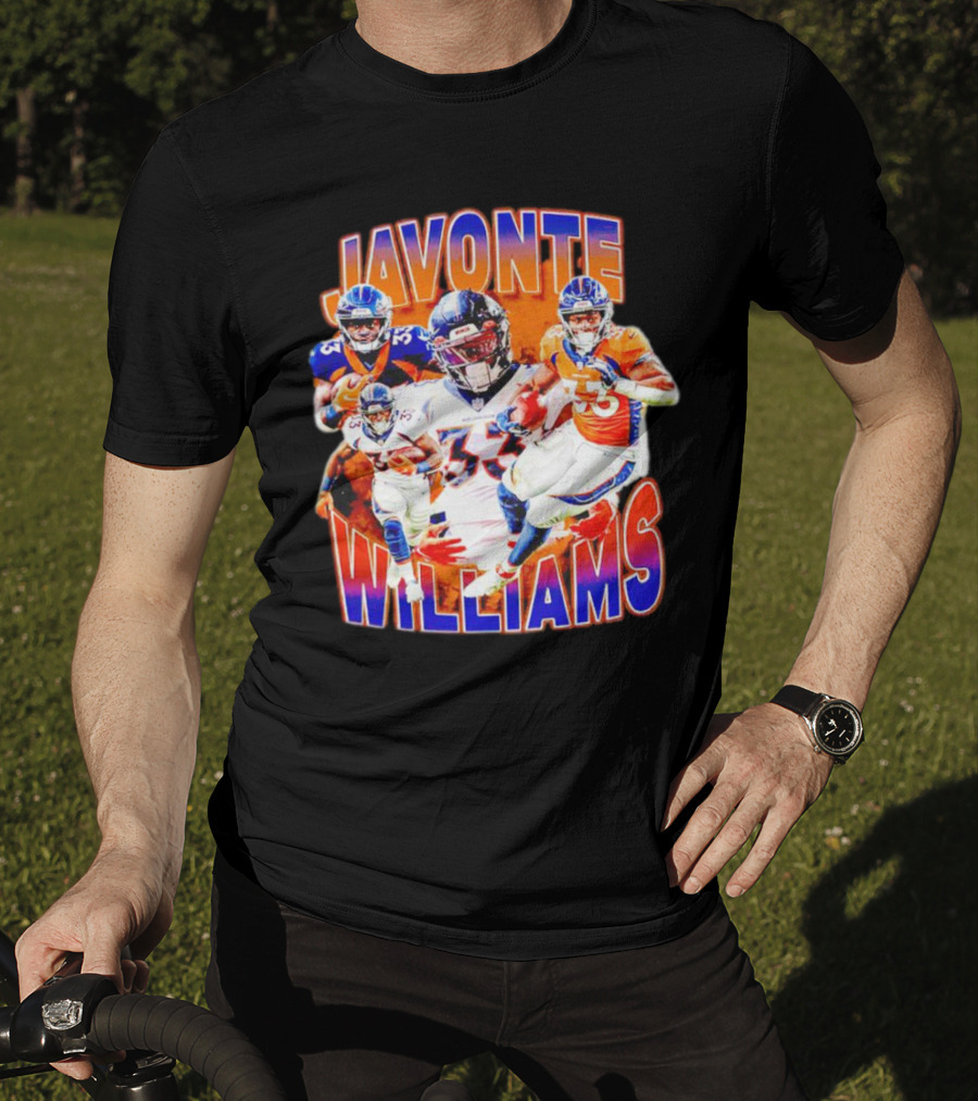 Javonte Williams Denver Broncos Football Vintage NFL Star 33 T-Shirt