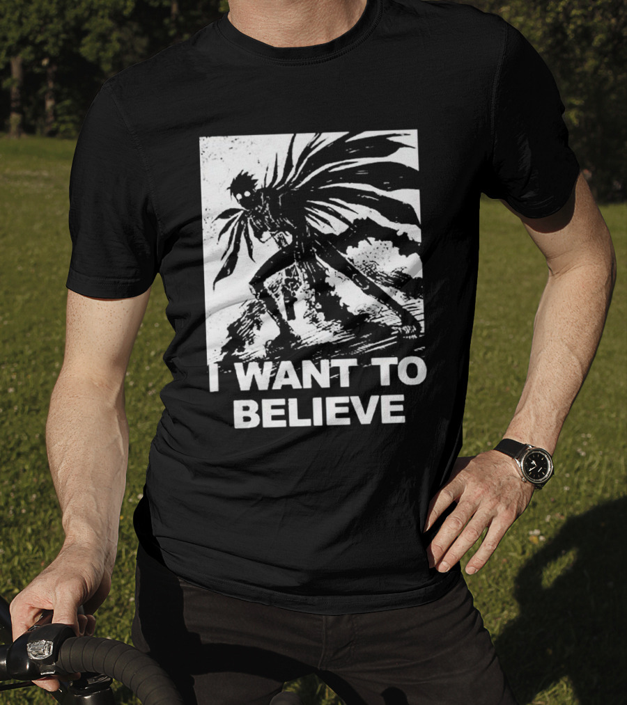 Death Note I Want To Believe Ryuk T-Shirt